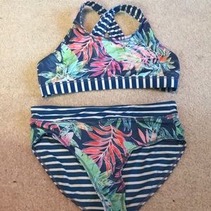 athleta girl bikini set